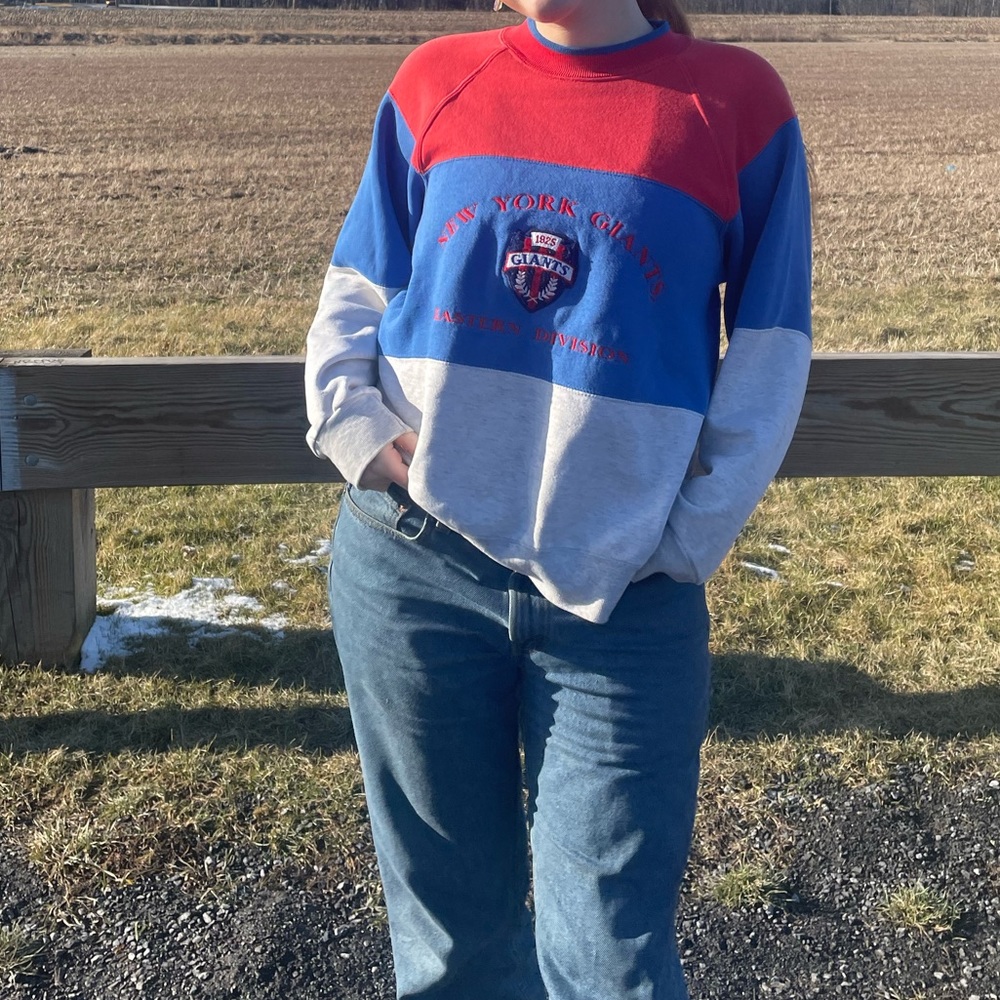 Super Cute and Rare Vintage NY Giants Crewneck.